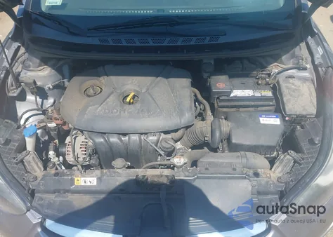 2013 Hyundai Elantra Gls from USA, damaged, VIN KMHDH4AE1DU782900